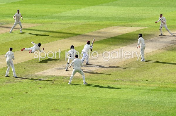 Ollie Pope England diving catch v West Indies Old Trafford 2020