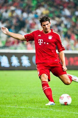 Mario Gomez - Bayern Munich v VfL Wolfsburg