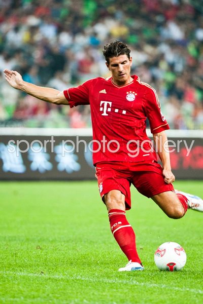 Mario Gomez - Bayern Munich v VfL Wolfsburg