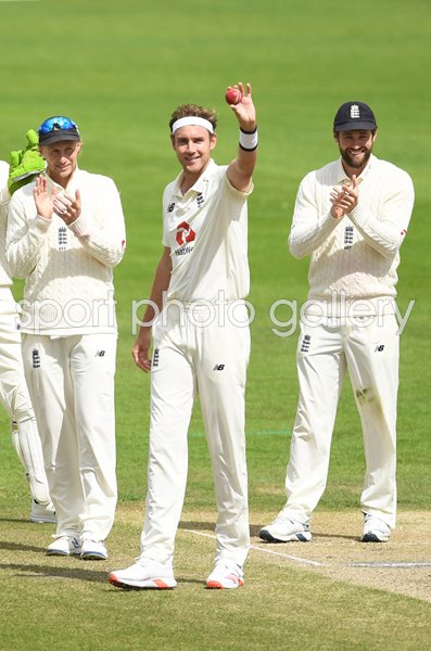 Stuart Broad England 500th Test Wicket Old Trafford 2020