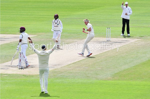 Stuart Broad takes 500th Test Wicket Old Trafford 2020