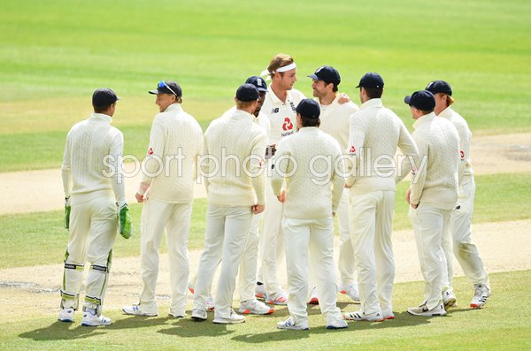 England 500 Club Stuart Broad and James Anderson Manchester 2020