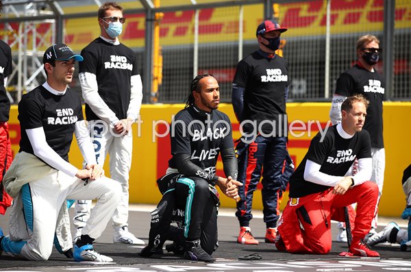Lewis Hamilton Black Lives Matter Support Silverstone Grand Prix 2020