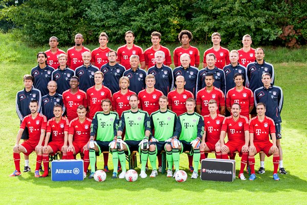 Bayern Munich 2012 - official team picture