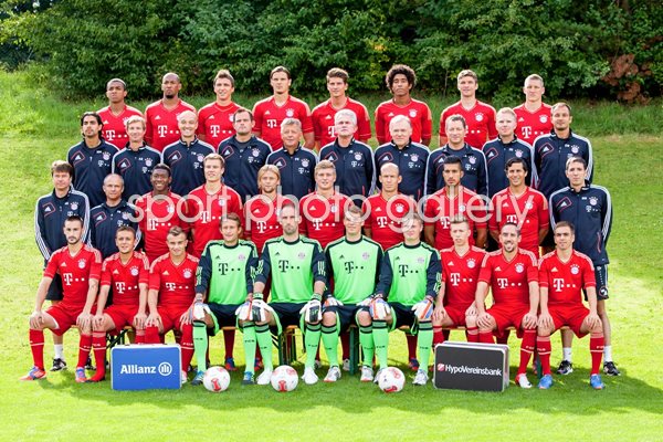 Bayern Munich 2012 - official team picture