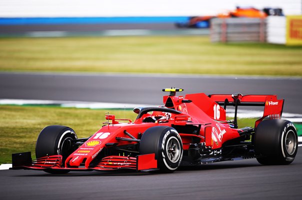 Charles Leclerc Ferrari British GP Silverstone 2020
