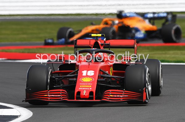Charles Leclerc Monaco Ferrari British GP Silverstone 2020