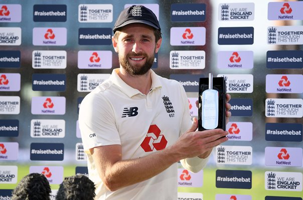 Chris Woakes Player of the Match v Pakistan Old Trafford 2020