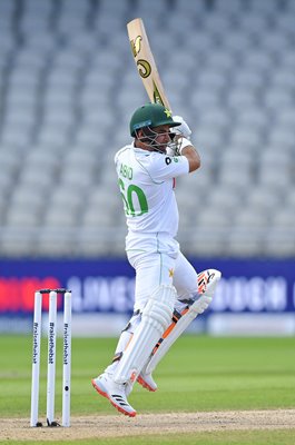 Abid Ali Pakistan bats v England Old Trafford Test 2020 