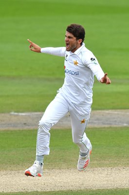 Shaheen Afridi Pakistan v England Old Trafford Test 2020