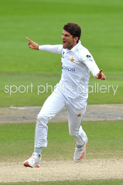 Shaheen Afridi Pakistan v England Old Trafford Test 2020