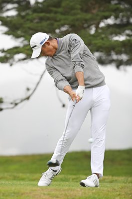 Collin Morikawa USA Drives 16th Hole Final Round USPGA 2020