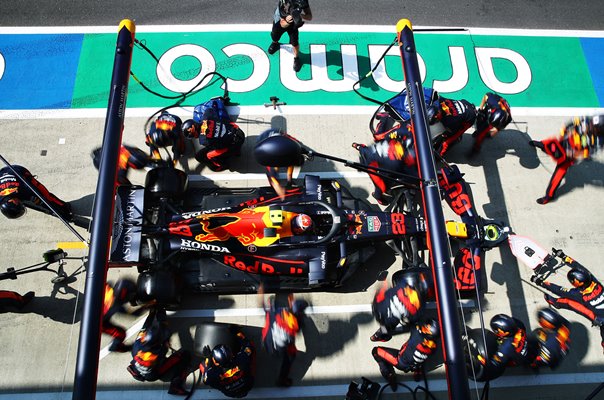 Alexander Albon Red Bull Pitstop 70th Anniversary Grand Prix 2020