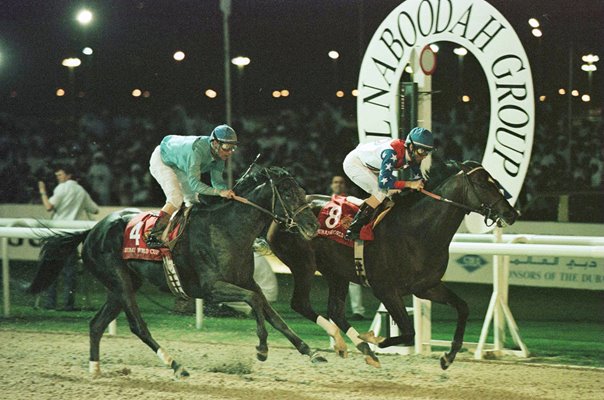 Jerry Bailey on Cigar win Dubai World Cup 1996