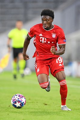 Alphonso Davies Bayern Munich Champions League Allianz Arena 2020