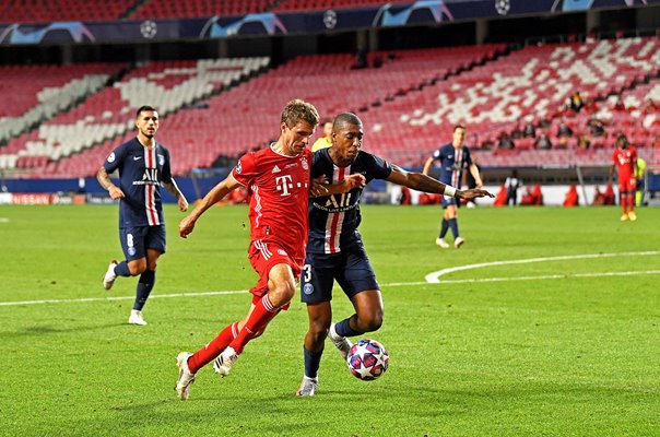 Thomas Mueller v Presnel Kimpembe Champions League Final 2020