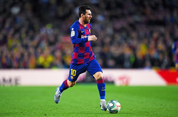 Lionel Messi Barcelona v Levante Camp Nou La Liga 2020