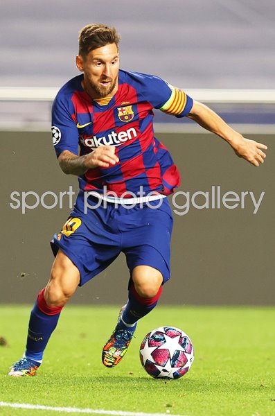 Lionel Messi Barcelona v Bayern Champions League Quarter ...