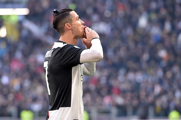 Cristiano Ronaldo Juventus v AFC Fiorentina Serie A 2020