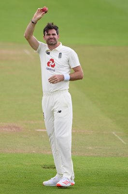 James Anderson England celebrates 600 Test Wickets Southampton 2020