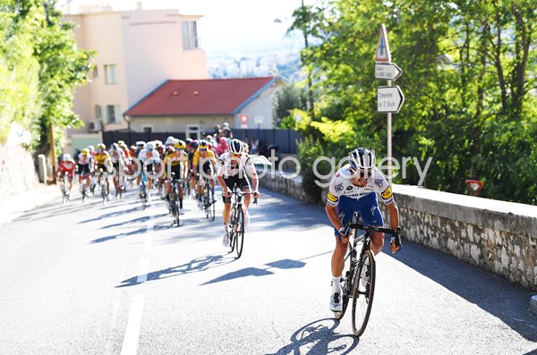 Julian Alaphilippe France attacks Stage 2 Tour de France 2020