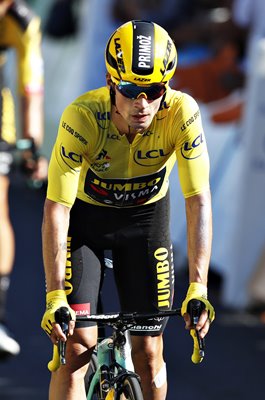 Primoz Roglic Yellow Jersey Stage 10 Tour de France 2020