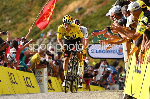 Primoz Roglic Slovenia Stage 13 Finish Tour de France 2020  