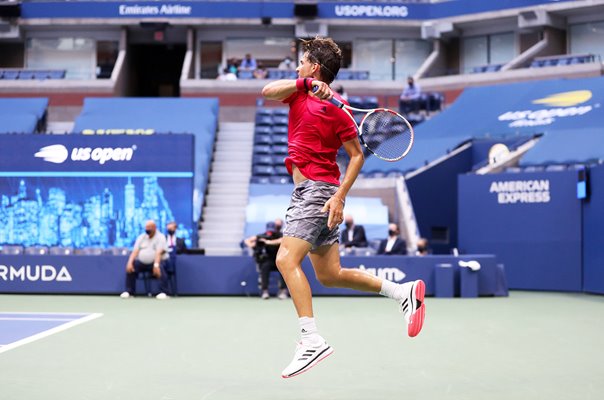 Dominic Thiem Austria action US Open Final 2020