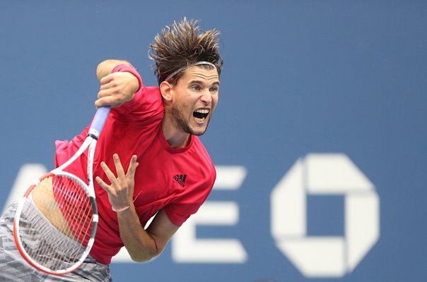 Dominic Thiem Austria serves US Open Final 2020