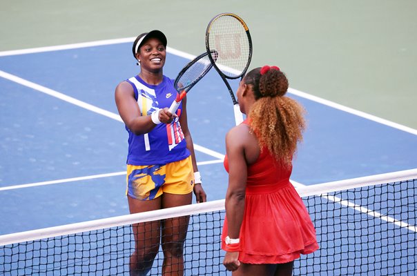 Sloane Stephens & Serena Williams United States US Open 2020