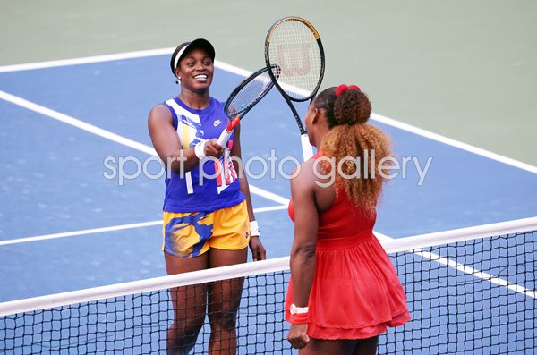 Sloane Stephens & Serena Williams United States US Open 2020