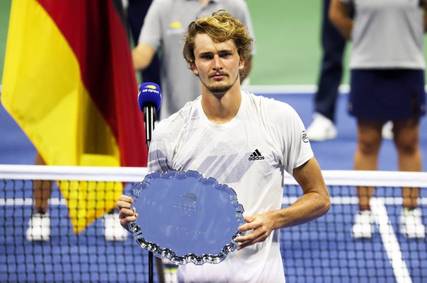 Alexander Zverev Germany US Open Runner Up 2020