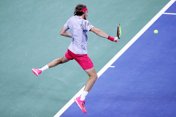 Stefanos Tsitsipas Greece US Open Backhand Tennis 2020