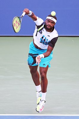 Frances Tiafoe United States serves US Open Tennis 2020