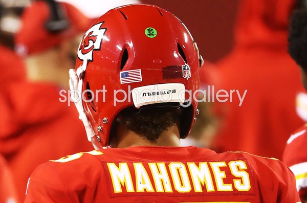 Patrick Mahomes Quarterback Kansas City Chiefs 2020