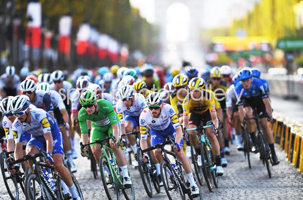 Sam Bennett Ireland Green Jersey Paris Tour de France 2020 