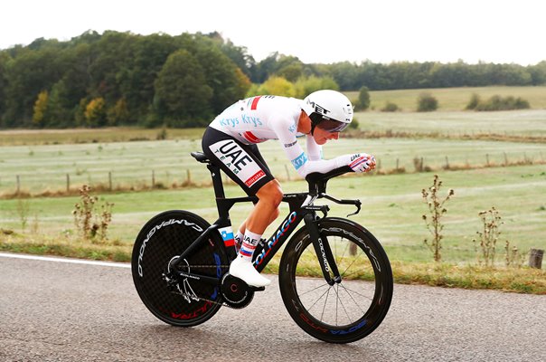 Tadej Pogacar Slovenia Time Trial Winner Tour de France 2020