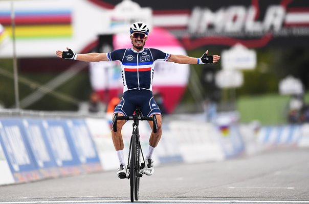 Julian Alaphilippe France Road Race World Champion Italy 2020