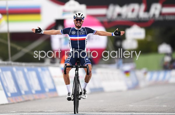 Julian Alaphilippe France Road Race World Champion Italy 2020