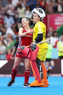 Laura Unsworth & Maddie Hinch Great Britain v New Zealand 2019