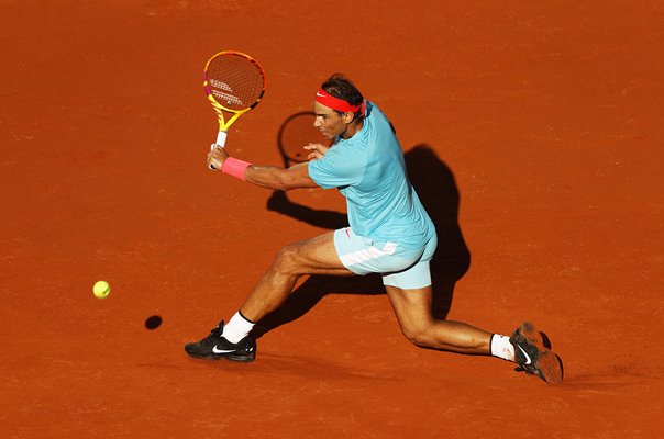 Rafael Nadal Spain French Open Backhand Paris 2020