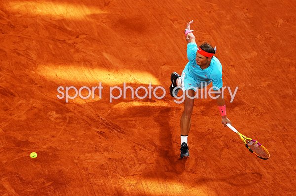 Rafael Nadal Spain French Open Forehand Paris 2020