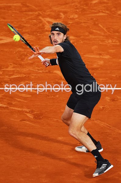 Stefanos Tsitsipas Greece French Open Forehand 2020