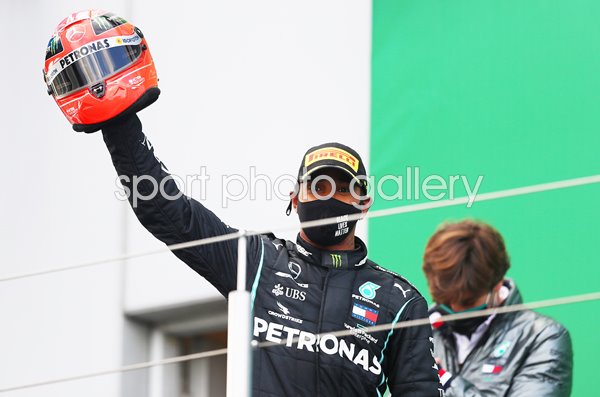 Lewis Hamilton joins Michael Schumacher on 91 Grand Prix wins