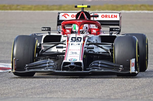 Antonio Giovinazzi Italy & Alfa Romeo Eifel Grand Prix Germany 2020