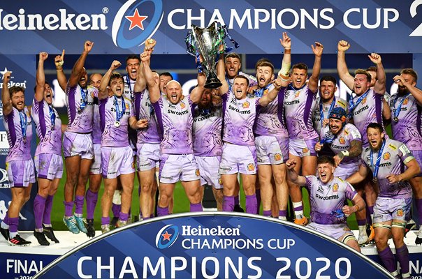 Exeter Chiefs European Champions Cup Winners 2020
