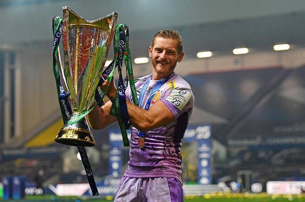 Gareth Steenson Exeter Chiefs Champions Cup Winner 2020