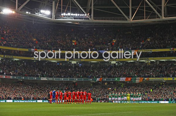 Ireland v Wales Aviva Stadium World Cup Qualifier 2018