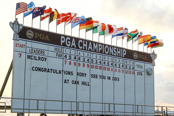 Rory McIlroy 2012 USPGA Champion Kiawah Island