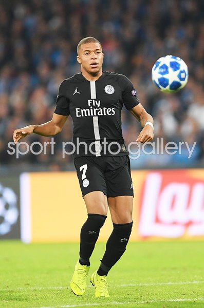 Kylian Mbappe Paris Saint-Germain Champions League 2018